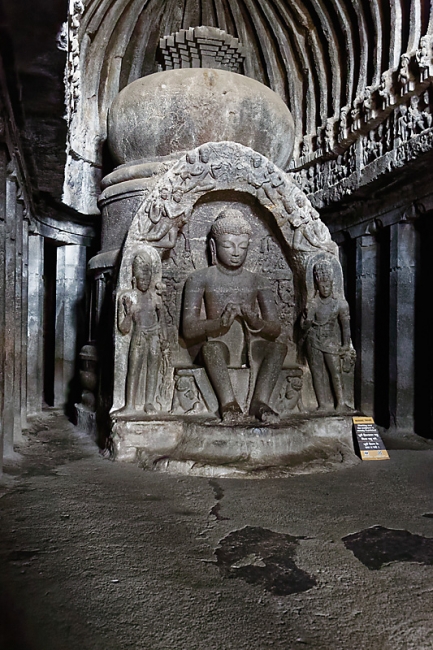 Grottes d'Ellora-Grottes bouddhistes-030